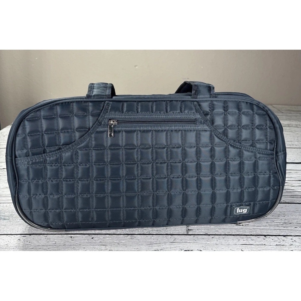 Lug Grey Quilted Duffle Bag-carry On‎ Tote